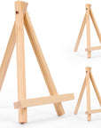 Easel for Painting, 9 Inches Easel Stands Set of 12, Tabletop Painting Canvas Tall Wood Display Easels Set of 12, Art Craft Painting Easel Stand for Artist Adults Students