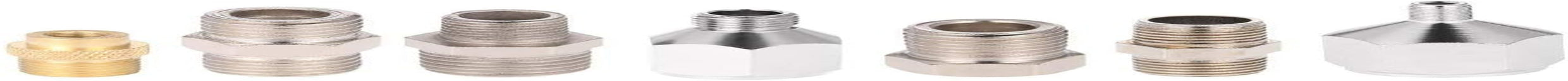 Professional 7Pcs Airbrush Adaptor Kit Fitting Connector Set for Air Compressor & Airbrush Hose