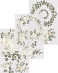 Rub on Transfers for Furniture and Crafts | 3 Design Sheets 11” X 17” Each | Home Décor Transfers | Furniture and Craft Decals | by  (Eucalyptus Dreams)