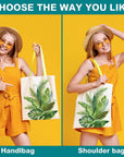 30 Pack Sublimation Blanks Tote Bags, Reusable Grocery Bags DIY Heat Transfer Canvas Tote Bags Cosmetic Makeup Bags Shopping Bags with Customized Color for DIY, Advertising, Christmas Craft