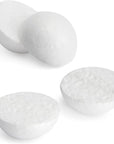 100 Pack 1 Inch Mini Foam Balls for Crafts, Smooth Polystyrene Spheres for DIY Decorations, Home Party, Classroom Spheres