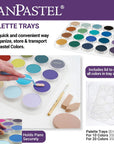 35010 Palette Tray W/Lid - Holds 10 Colors