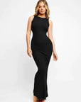 Shapewear Crew Neck Sleeveless Dress