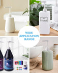 LET’S Resin Gallon Pump Dispenser, 10CC 2Pcs Heavy-Duty Leak Proof Resin Pump Dispenser,Bpa Free 38/401Resin Accessories for Dispensing Resin, Commercial and Household Use