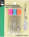 812 Needle Storage Tubes (3-Count),Clear