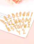104 Pieces A-Z Alphabet Letter Charms, Jewelry Charms for Making Jewelry, Alloy Spacer Beads, Metal Letter Pendant Charms for Bracelets Necklace Earring Jewelry DIY Crafts Making Supplies
