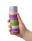 10 Roll Washi Tape Set, Wide Decorative Masking Tape, Craft Decorative Tapes for Scrapbook, Planner, DIY Arts & Crafts Gift Wrappings