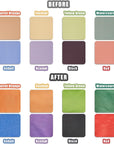 Solid Color Transfer Sheets, 8 Pcs 12"X 12" Plain Colors Pre-Printed Sublimation Paper for Heat Press Mug, DIY T- Shirts, Coasters Blanks