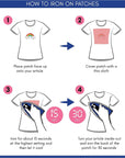 Soccer Ball Patch Football Sports, Iron On/Sew on - Appliques for Kids Children