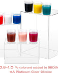 Silicone Pigments, Liquid Silicone Pigments Set of 9 Colors, Real High Concentrated Liquid Silicone Dye for Silicone Mold Making, Each Color 0.5 Oz/ 15 Ml