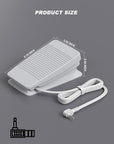 Foot Pedal for Brother/Babylock Sewing Machine CE5000PRW CE5500 Foot Controller Pedal SE600 CS6000I with Cord Control FC-322 XC8816021 Brother Sewing Machine Pedal