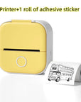 Portable Mini Thermal Label Printer Home Photo Printer Student Wrong Question Printer Bluetooth Mini Label Printer Price Tag