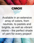 Simply Soft Blackberry Yarn - (Pack of 3) of 170G/6Oz - Acrylic - 4 Medium (Worsted) - Knitting/Crochet