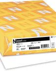 Wausau Exact Index Cardstock, 250 Sheets, White, 94 Brightness, 110 Lb, 8.5 X 14 Inches