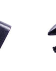 Black Contoured Side Release Buckles - 3/8 Inch, 1/2 Inch, and 5/8 Inch - 60 Pack (20 Each)