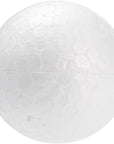 100 Pack 1 Inch Mini Foam Balls for Crafts, Smooth Polystyrene Spheres for DIY Decorations, Home Party, Classroom Spheres