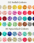 10100+ Pcs Clay Beads Bracelet Making Kit - Heishi Beads for Jewelry Making Kit - Polymer Clay Beads Bracelet Making Kit