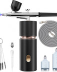 Airbrush for Nails,Airbrush Kit 36PSI High Pressure Cordless,Air Brush Set with Compressor,Rechargeable Wireless Airbrush Gun Machine for Nail Art, Makeup Models, Painting, Cake Decor