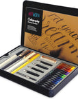 Calligraphy Pens Set - Introductory Caligraphy Writing & Hand Lettering Kit - Includes Instructions, Guide Book and Practice Book - Calligraphy Set for Beginners
