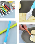 41Pcs Plastic Polymer Clay Art Tools Set for Kids Adults,Knives Pottery Tools,Ceramic Supplies for Engraving, Embossing, Shaping,Sculpting,Modeling