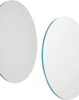 50-Pack of Small round Mirrors for Crafts, 4-Inch Glass Tile Circles for Wall and Table Decor, Mosaics, DIY Home Projects, Decorations, Arts and Crafts Supplies