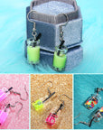 104 Pcs Milk Tea Charm Boba Charms Mini Colorful Bottle Charms Fruit Juice Pendant for DIY Jewelry Craft Earring Keychain