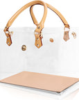 Clear PVC DIY Tote Bag Handbag Making Kit Handmade Gift Bag Craft Accessory Tool Set Birthday Holiday Gift Bag (R)