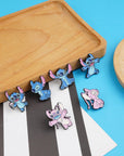 6 Pcs Stitch Pins Cartoon Anime Enamel Pins for Clothing Backpack Hat Decoration Gift for Girls