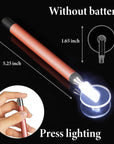 6 Pieces LED Diamond Painting Pen Wheel Set with Tape Light Point Drill Pens Fast and Efficient Diamond Painting Supplies for Different Size Jewelry Art DIY 5D Diamond Painting Nail Arts