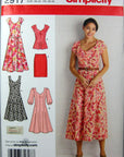 2917 Dress and Tunic Sewing Pattern for Women by Karen Z ,Sizes 10-18