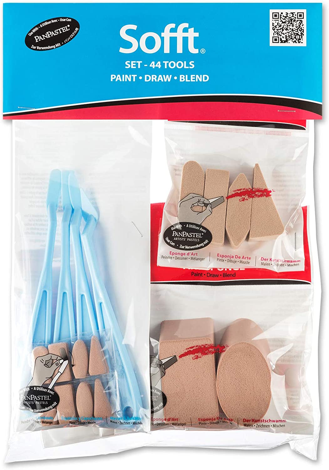 PP69100 44-Piece  Soft Tools Combination Set