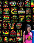 30 Sheets Juneteenth Iron on Decals Black History Month Vinyl Heat Transfer Stickers Black History Iron on Patches Appliques for Clothes T Shirts Pillow DIY Crafts