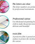5D Diamond Art Kits for Adults,Diamond Art with Full Tools Accessories,Exquisite Flowers Inlaid with Crystal and Diamond,Good for Home Wall Decor(12X16Inch)