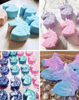Unicorn Silicone Mold Horse Crayon Silicone Mold Unicorn Bath Bomb Mold for Soap Candy Chocolate Fondant Cookies and Candles Jello Resin Lotion Bars Ice Cube Tray Kids DIY Mold