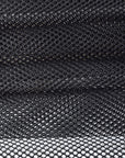 63X83 INCH Black Mesh Fabric, Nylon Netting Fabric for Sewing, Backpack Pocket, Mesh Bag, Netting Clothes