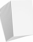 White Foam Sheets Crafts, 8.5X5.5 Inch Eva Craft Foam Paper for Crafts Project Classroom Scrapbook DIY Cosplay (White-10 Sheets)