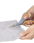 17598 8-Inch Titanium Scissors for Office and Home, Yellow/Gray, 4 Pack