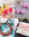 100 Yards Solid Grosgrain Ribbon, 3/8" X 5 Yard/Roll, 20 Colors Rainbow Multicolor Fabric Ribbons Roll Perfect for Crafts Gifts Wrapping Flower Bouquet Hair Bows & Other Projects
