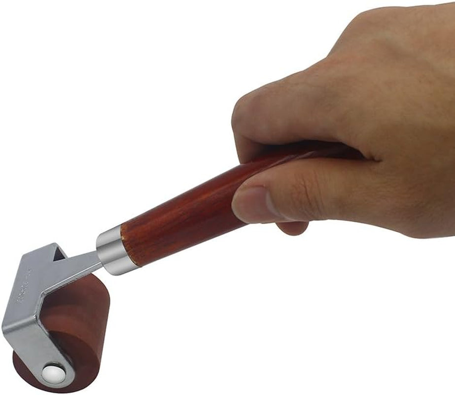 Rubber Brayer, Brayer Ink Roller, Soft Rubber Brayer Roller with Wooden Handle