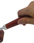 Rubber Brayer, Brayer Ink Roller, Soft Rubber Brayer Roller with Wooden Handle