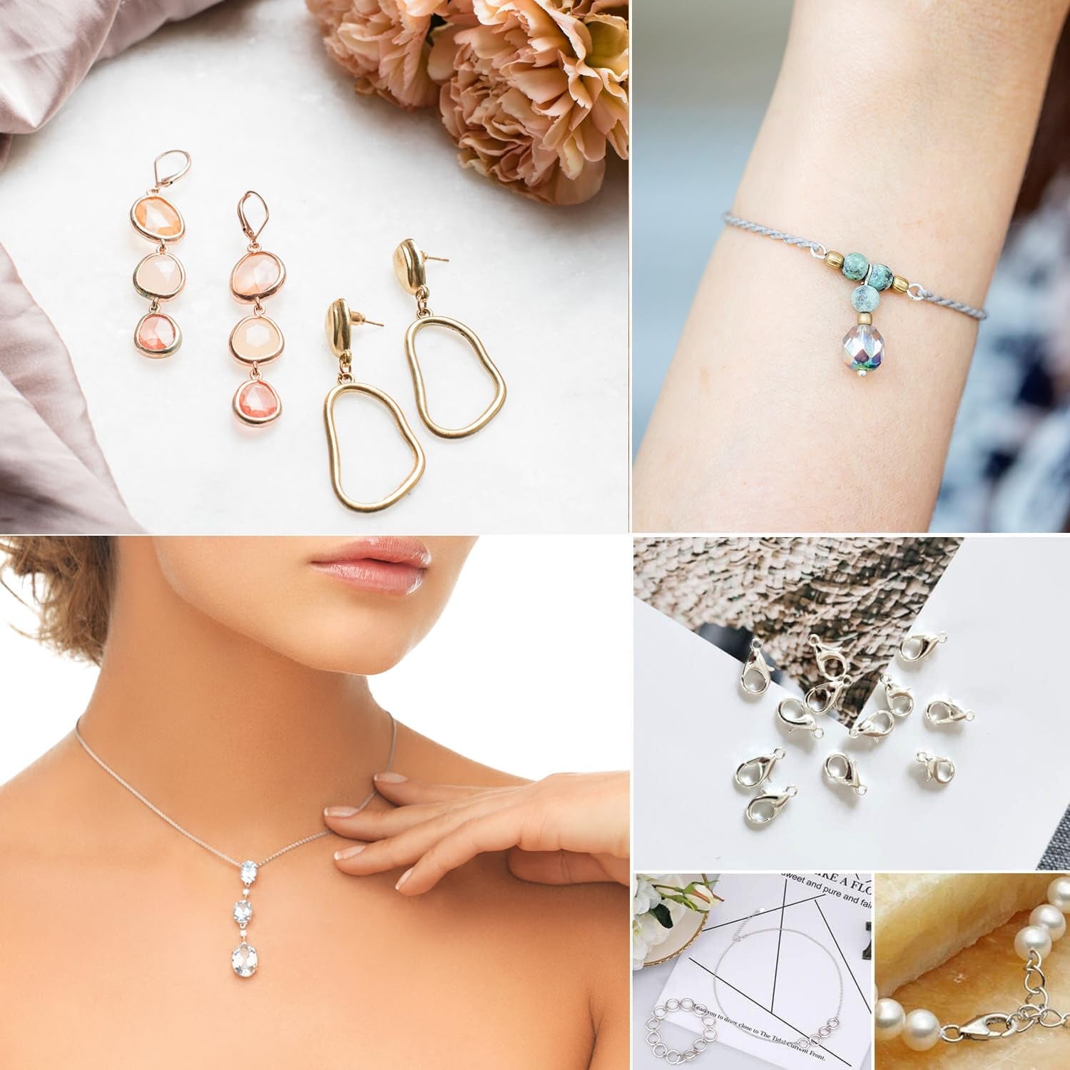 Needle Nose Pliers 4.5 Inch Jewelry Pliers Super Precision Jewelry Making Tools Comfort Grip Handle Craft Pliers for Jewelry Repair Wire Bending Gripping