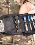 Military Sewing Kit, Army Survival Sewing Kit with Buttons for Men or Women, Small Repair Sewing Tools with Zipper Closure in Durable Nylon Case for Adults Basic for Home or Outdoor, Travel Sewing Kit