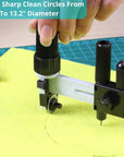- Compass Circle Cutter, Rotary Circle Cutter, Circle Cutter, Circle Cutter for Paper Crafts, Compass Cutter, Fabric Circle Cutter, Circular Cutter, Cutting Compass