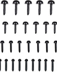 500Pcs Mini Black Plastic Doll Eyes 3Mm 4Mm 5Mm 6Mm Assorted Sizes Small Ball Craft Eyes for Needle Felting Bears Dolls Puppet Plush Animal Sewing Making