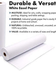 Durable Art Easel Paper Roll for Crafts, Drawing & Painting | Ideal for Kids Projects | 30 Inches X 100 Feet |