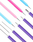 12 Pack Paper Quilling Tools Slotted Kit, Different Sizes Rolling Curling Quilling Needle Pen Paper Cardmaking Project Tools Set