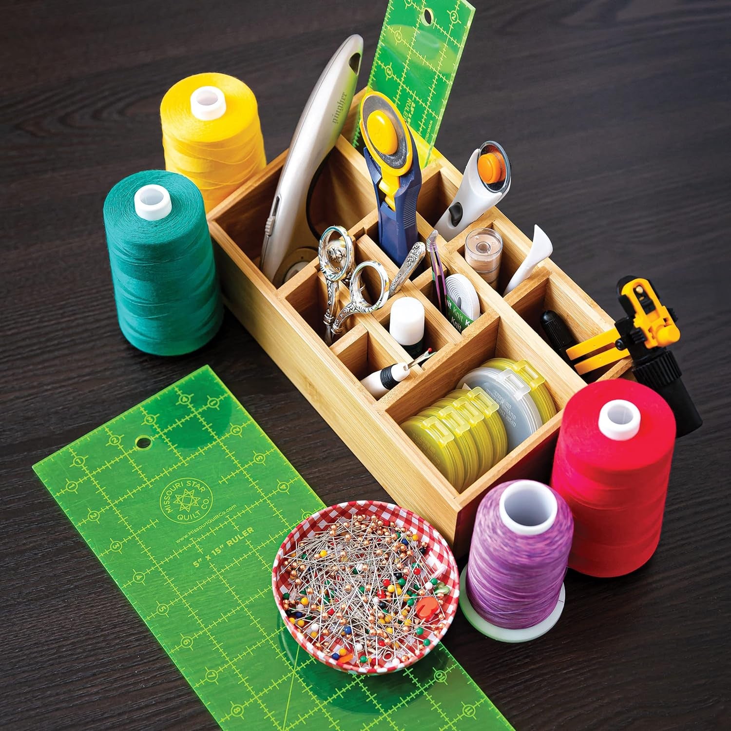 Missouri Star Universal Rotary Cutter Blades 45Mm, 5 Pack | Super Sharp Replacement Blades, Fits All Rotary Cutter Handles | Fabric Trimmer Refill for Quilting and Sewing Projects