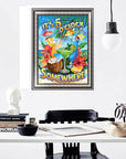 5D Diamond Painting Kit,Diamond Art Kits for Adults round Full Drill,Paint with Diamonds for Gift,Wall Décor