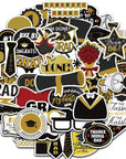 52PCS Graduation Stickers,Class of 2024 Graduation Scrapbooking Self-Adhesive Stickers Decals Label for Graduates High School College Graduation Party Favor Celebration Decorations Supplies