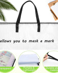5 Pcs Art Portfolio Bag 19 X 25 Inches Posters Organizer with Zipper and Handle Art Supply Bag and 5 Pcs A4 Pencil Bags 9 X 13 Inches Art Supplies Storage Bag for Large Posters Artwork Bulletin Board